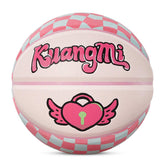 Ballon de basket Kuangmi Heart Winged, taille 7